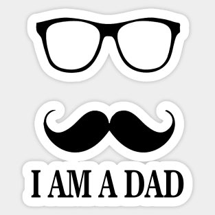 I am a Dad Sticker